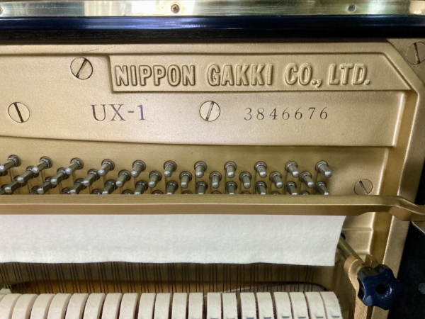 中古ピアノ「ヤマハUX1 #3846678」入荷の画像